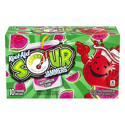 Kool-Aid Jammers Sour Watermelon X10