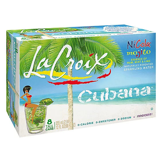 LaCroix Cubana Mojito X8