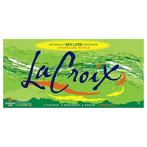 LaCroix Key Lime X8