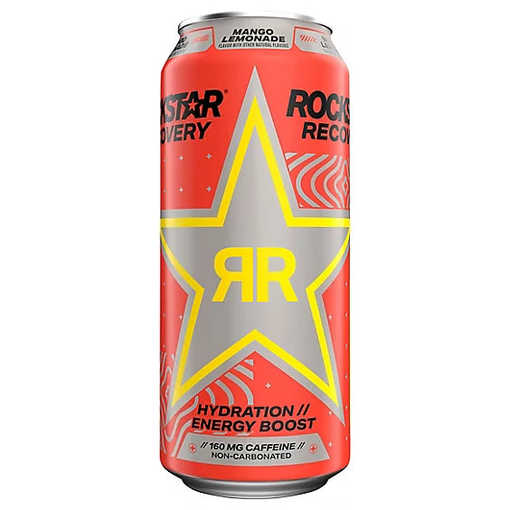 Rockstar Recovery Lemonade Mango