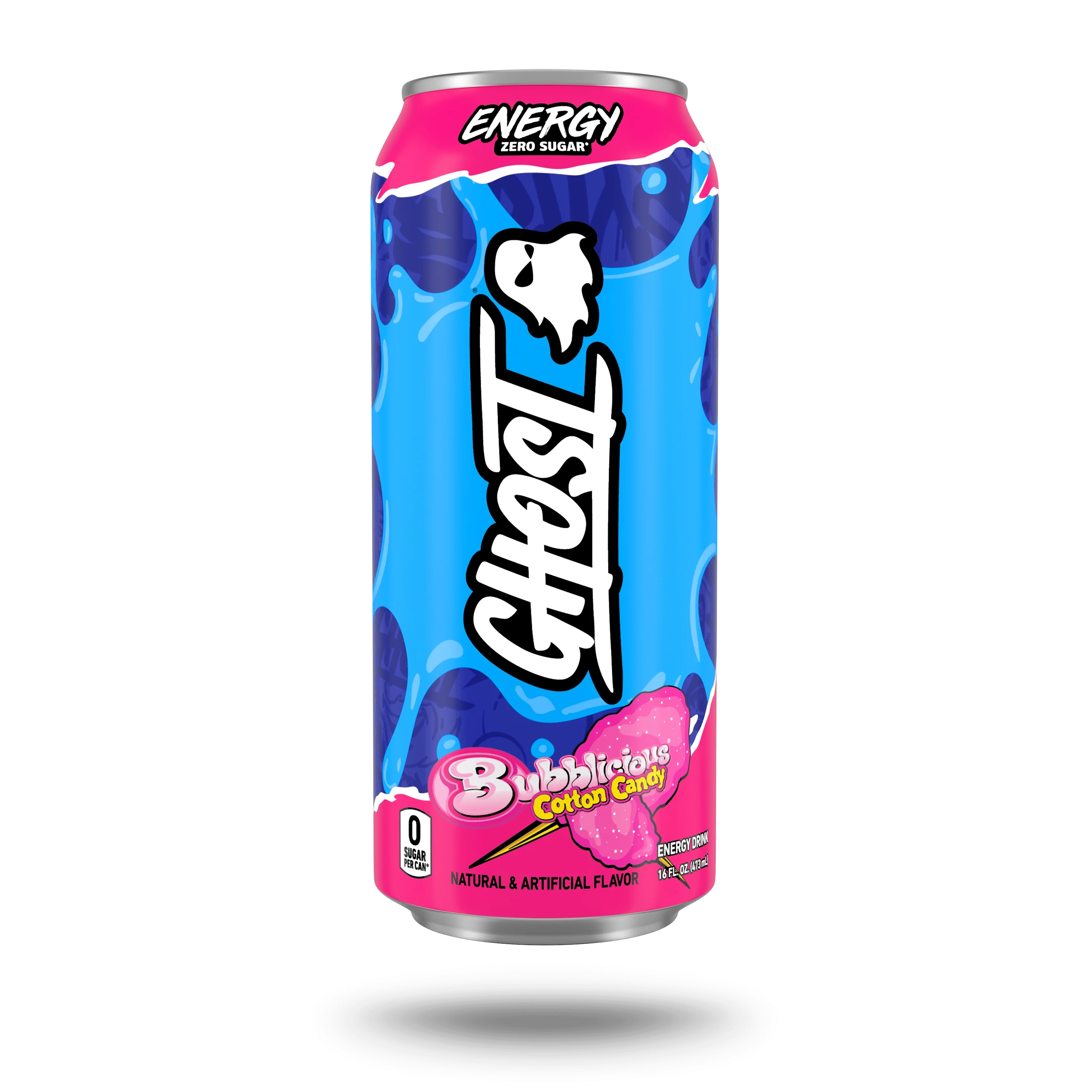 Ghost Energy X Bubblicious Cotton Candy