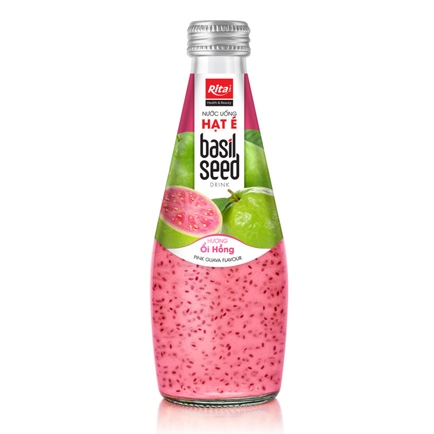Basil Seed Drink Guava
