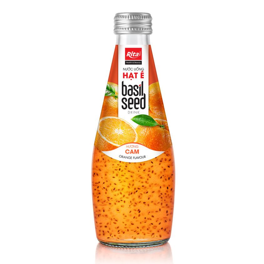 Basil Seed Drink Orange