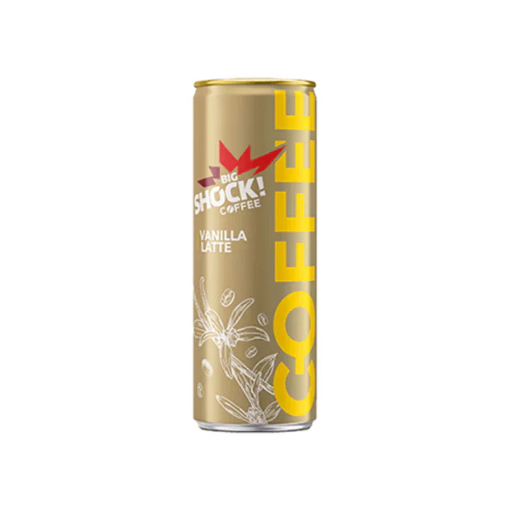 Café con leche de vainilla Big Shock Coffee