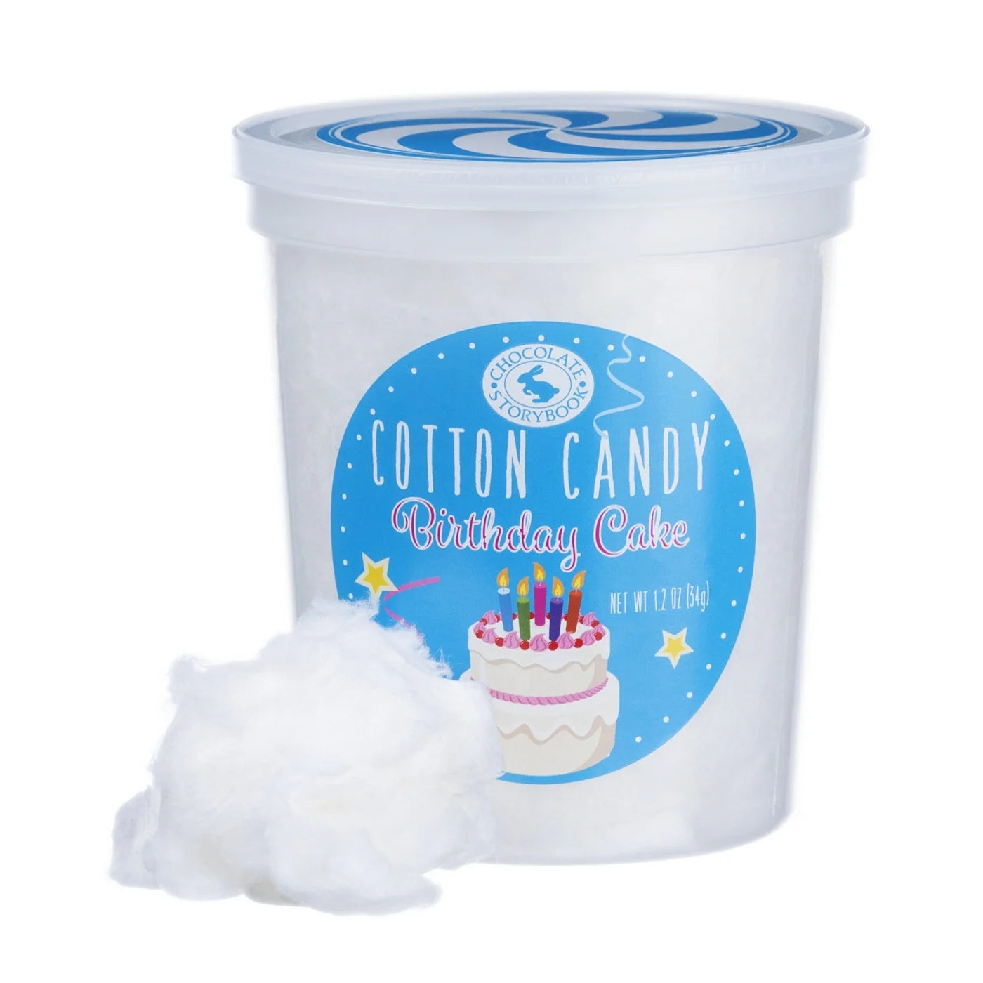 Birthday Cake Cotton Candy