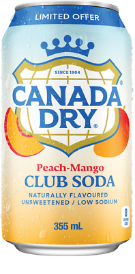 Canada Dry Ginger Ale Pêche Mangue