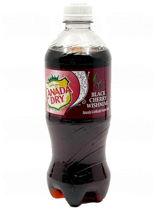 Canada Dry Ginger Ale Black Cherry Bottle