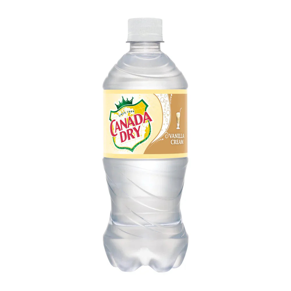 Bouteille de crème à la vanille Canada Dry