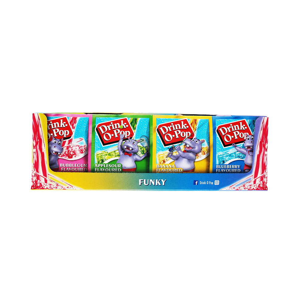Drink-O-Pop Rainbow – Boisson en poudre aromatisée (72 X 5g )