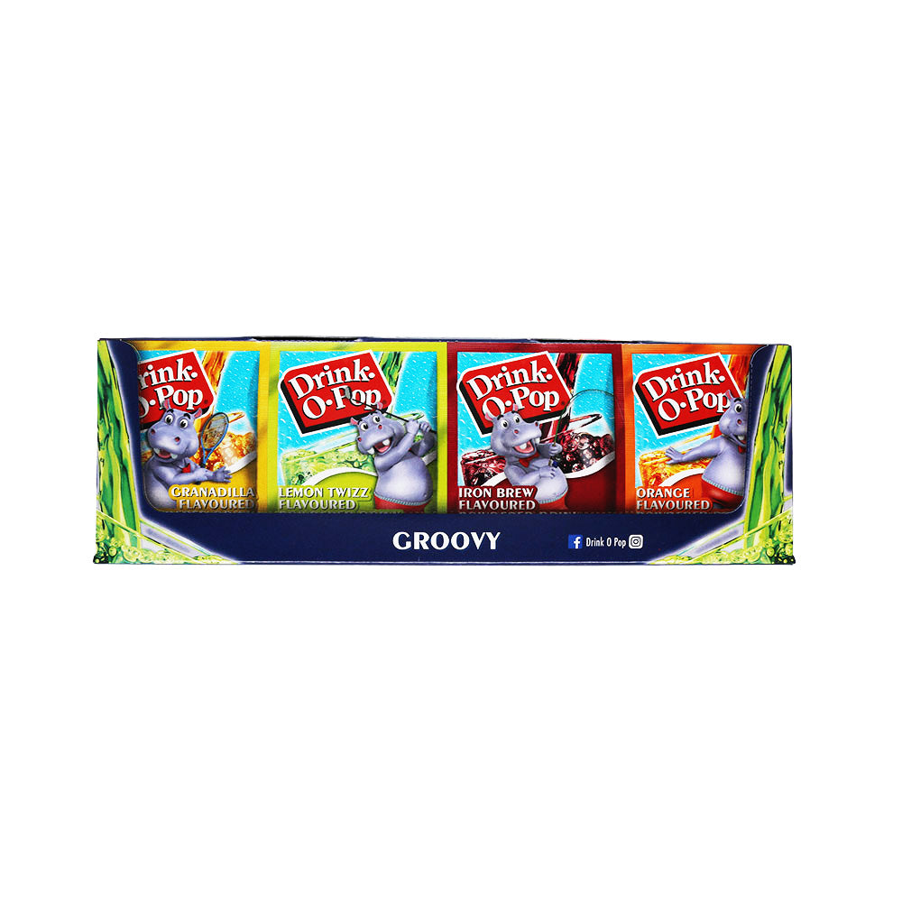 Drink-O-Pop Groovy– Boisson en poudre aromatisée (72 X 5g )