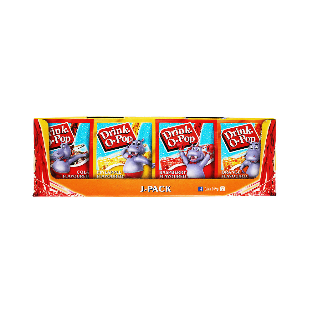 Drink-O-Pop J-Pack– Boisson en poudre aromatisée (72 X 5g )