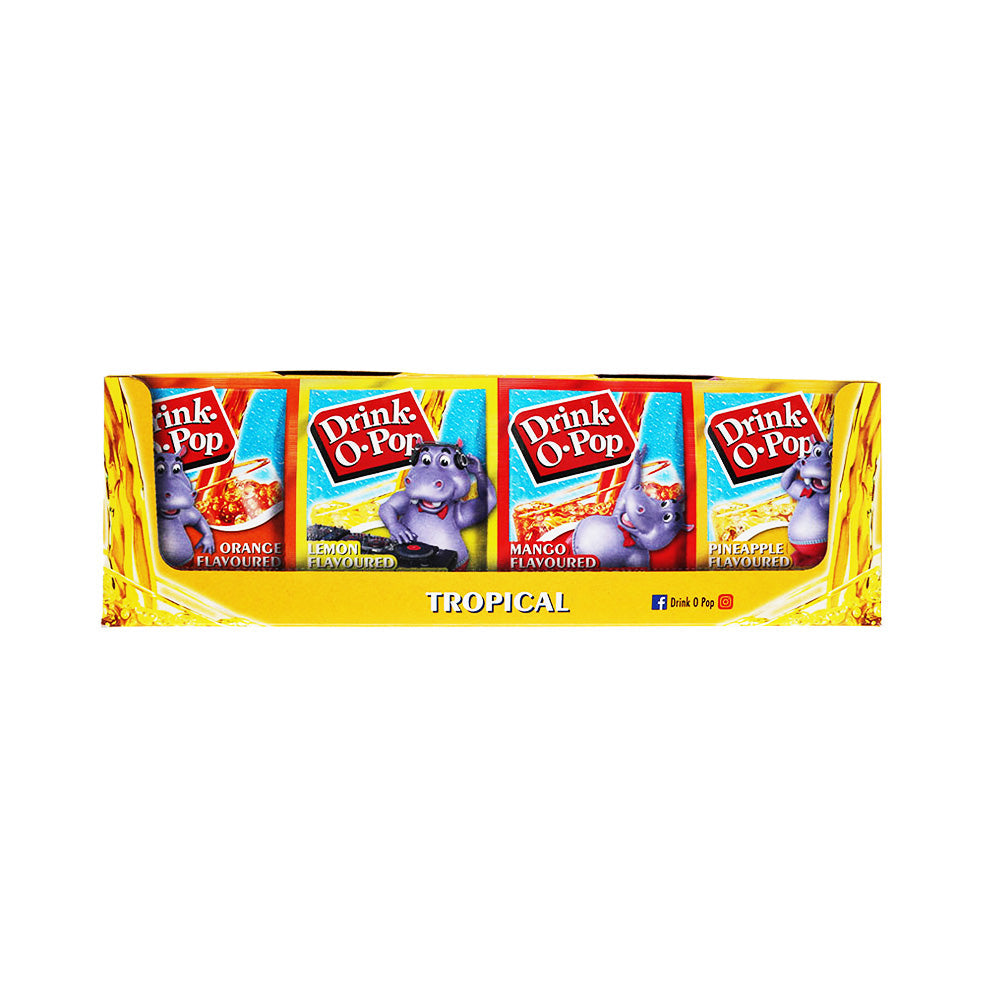 Drink-O-Pop Tropical – Boisson en poudre aromatisée (72 X 5g )