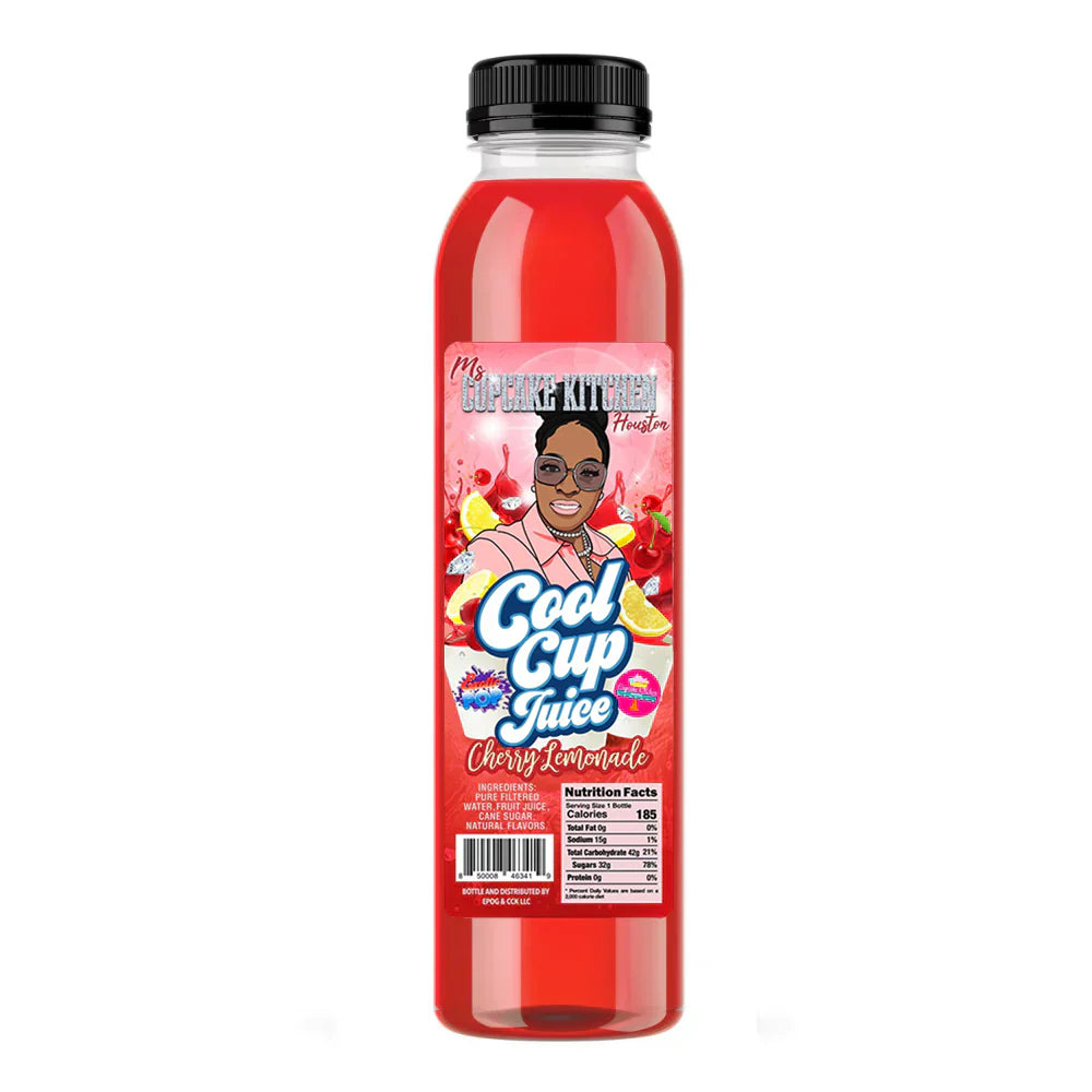 Exotic Pop x Cool Cup Juice Ms Cupcake Kitchen Limonada de cereza de Houston