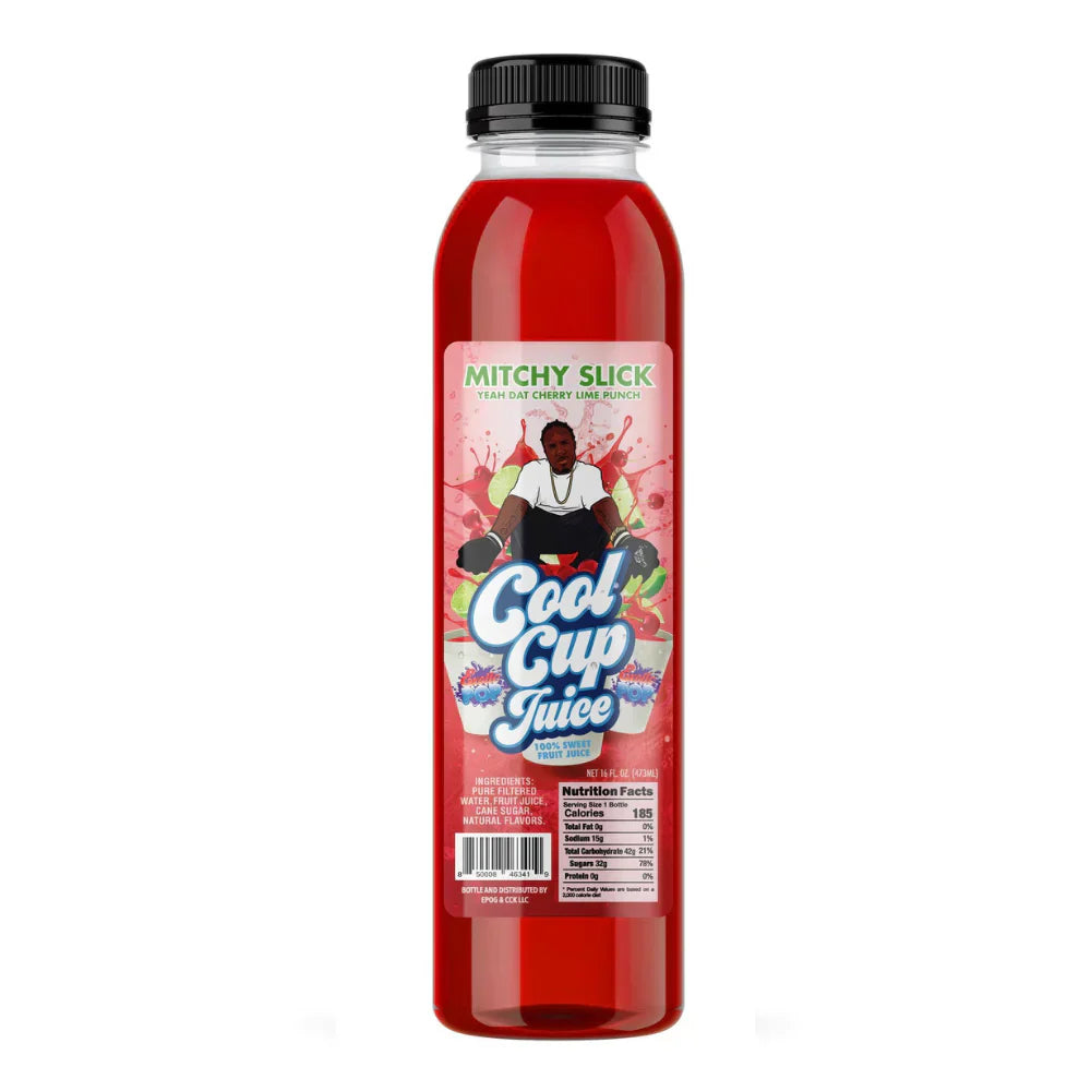 Exotic Pop x Cool Cup Juice Mitchy Slick Yeah Dat Ponche de cereza y lima