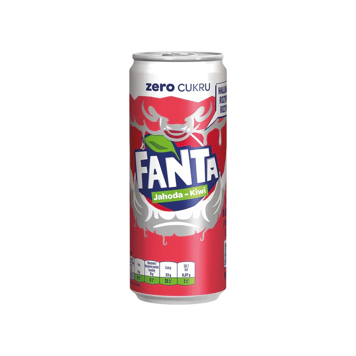 Fanta Fresa Kiwi Sin Azúcar