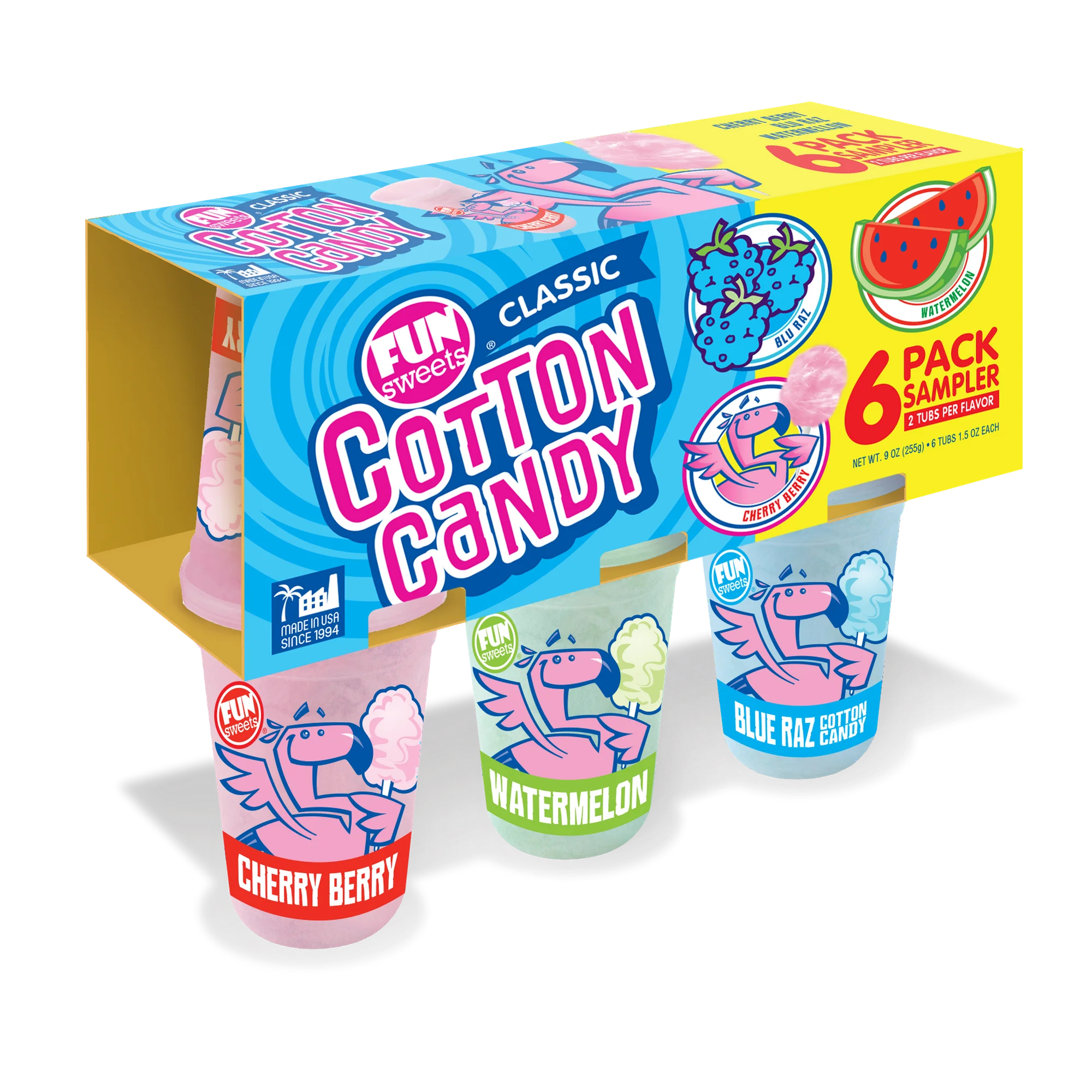 Fun Sweets Cotton Candy X6