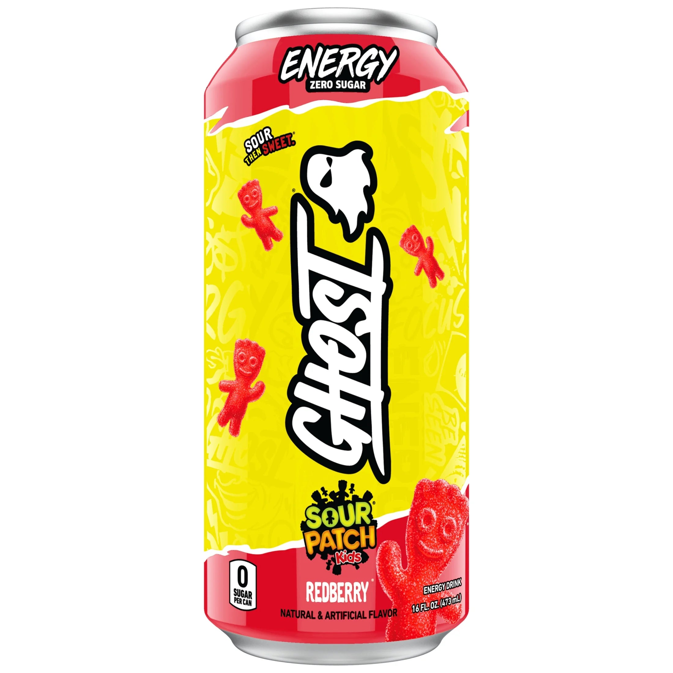 Ghost Energy X Sour Patch Kids Redberry
