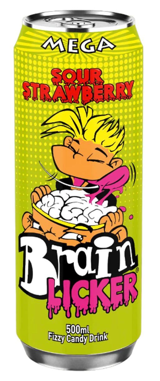 Brain Licker Drink Mega Sour Strawberry