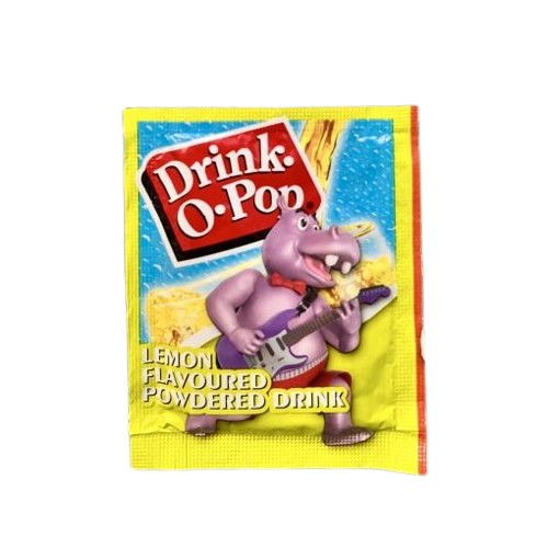 Drink-O-Pop  Lemon Power – Boisson en poudre aromatisée (5g)