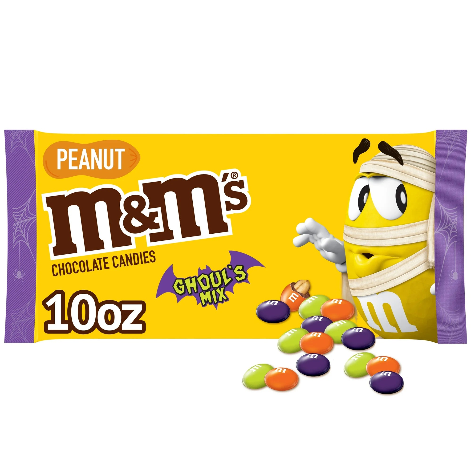 M&M'S Peanut Milk Chocolate Ghoul's Mix Halloween