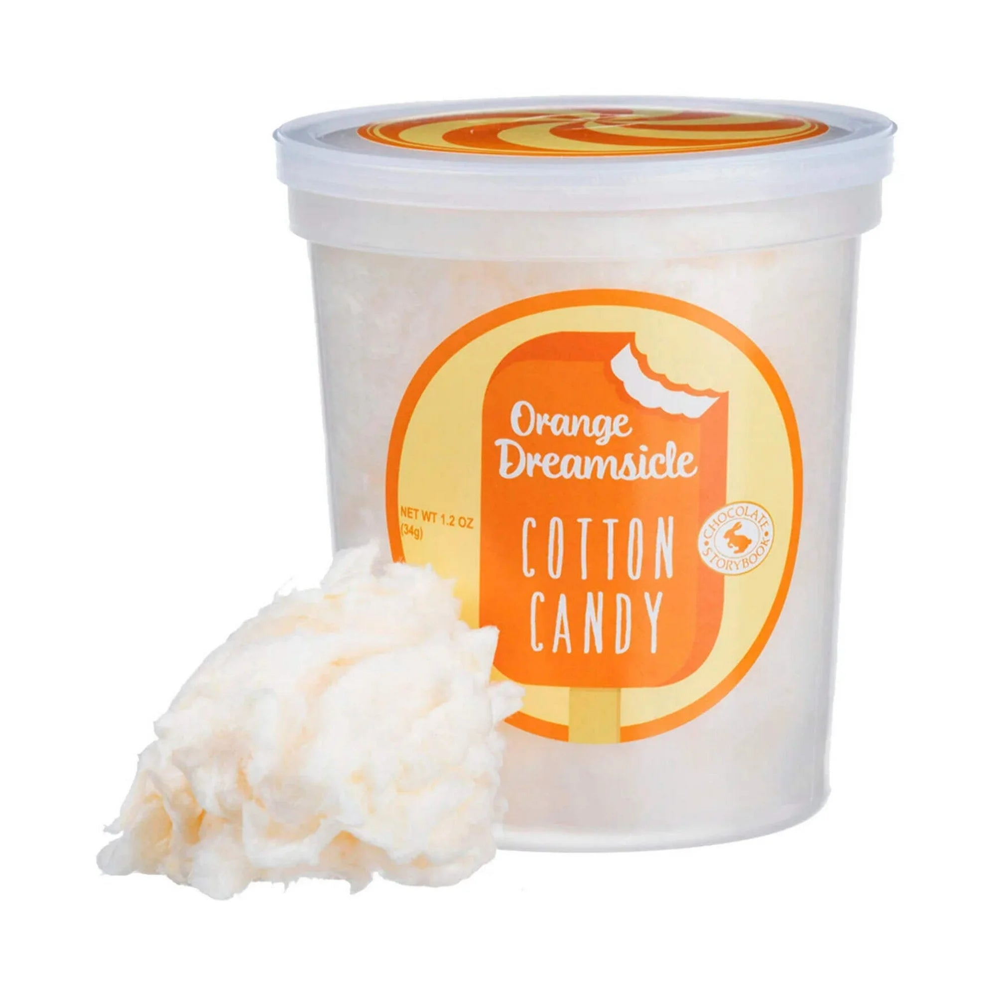 Orange Dreamsicle Cotton Candy