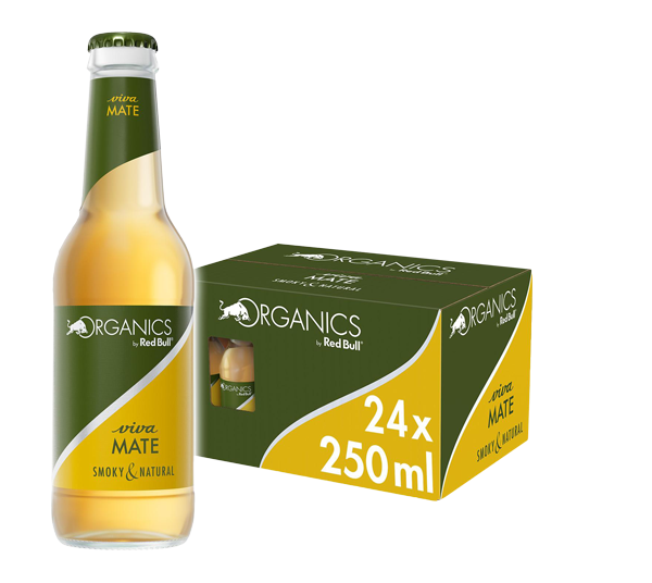 Botella Red Bull Organics Viva Mate x24