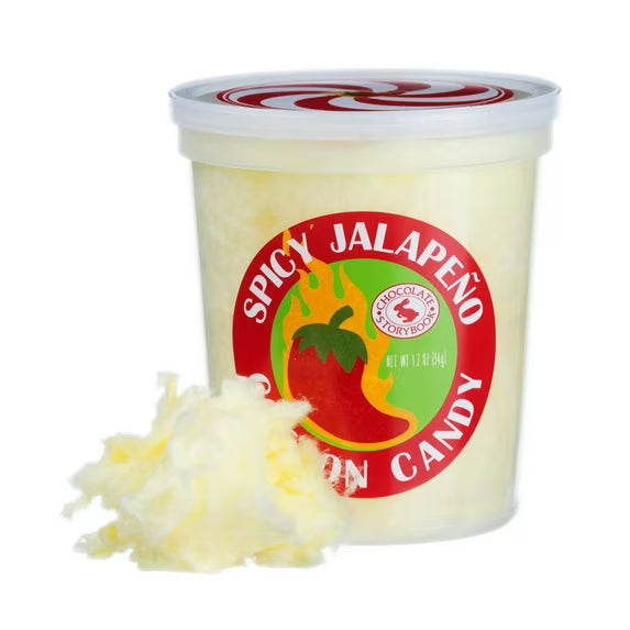 Spicy Jalapeo Cotton Candy