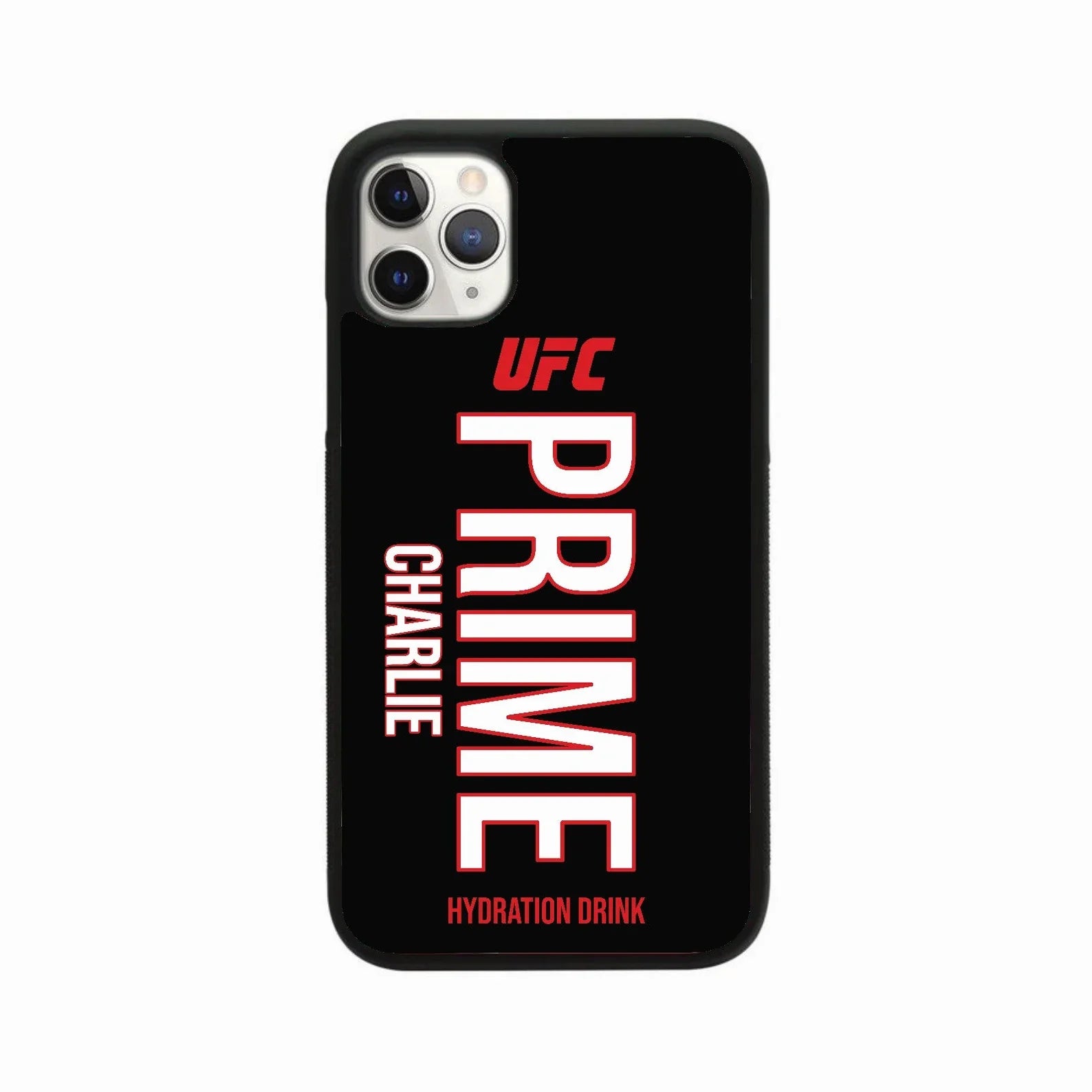 Coque iPhone Prime Hydratation Energy UFC Noir 
