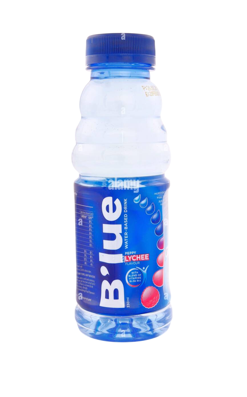 B'lue Water Based Drinks Lychee-500ml.