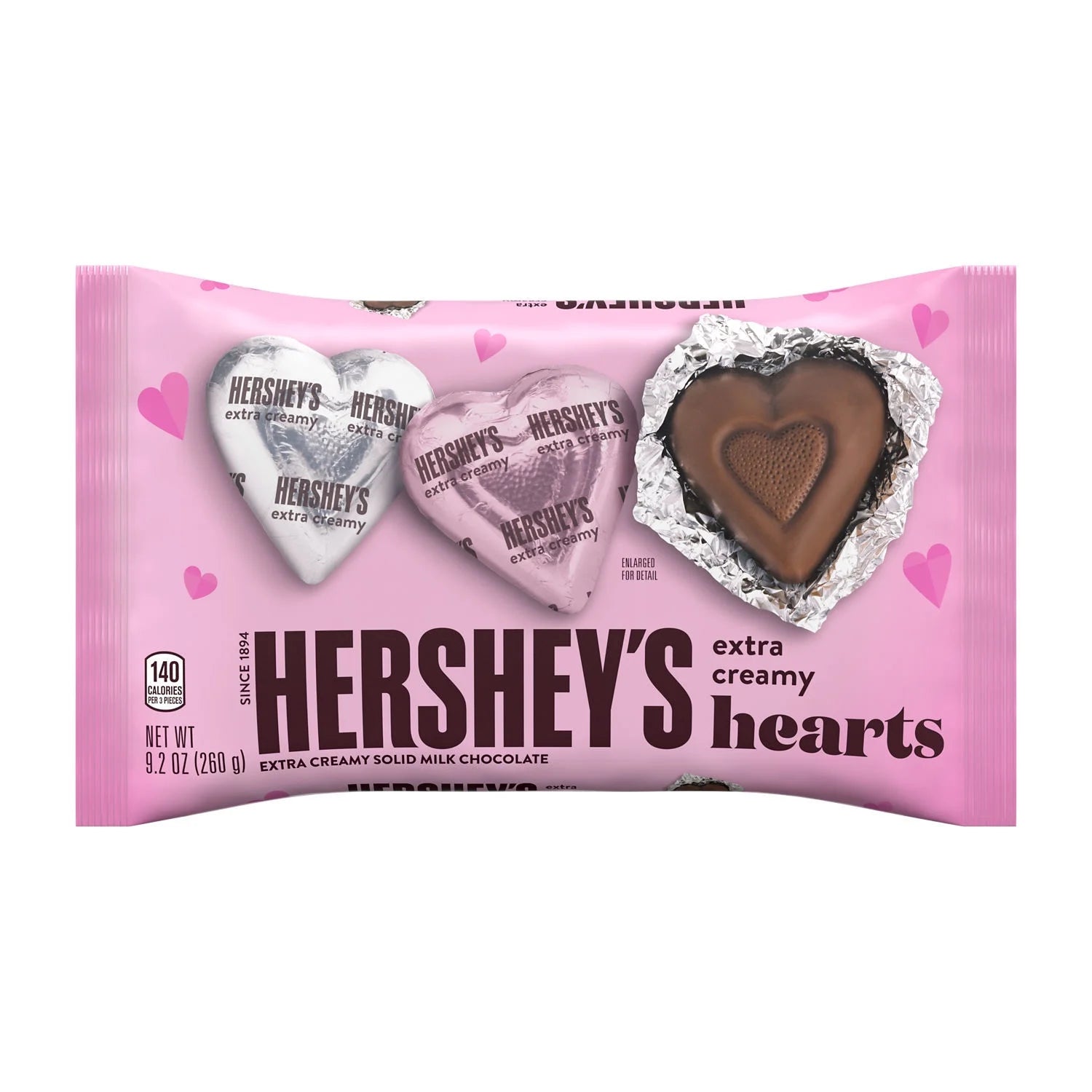 Hershey's Extra Creamy Milk Chocolate Hearts