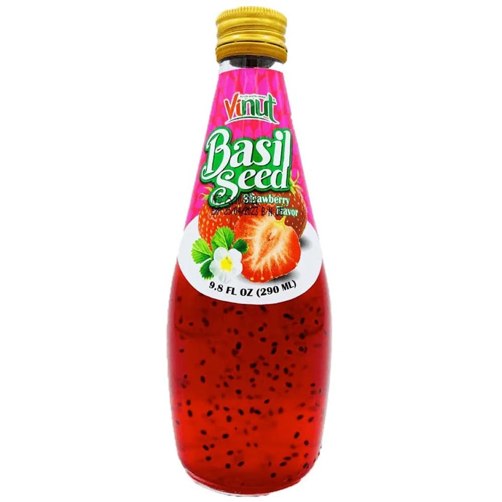 Basil Seed Drink Strawberry