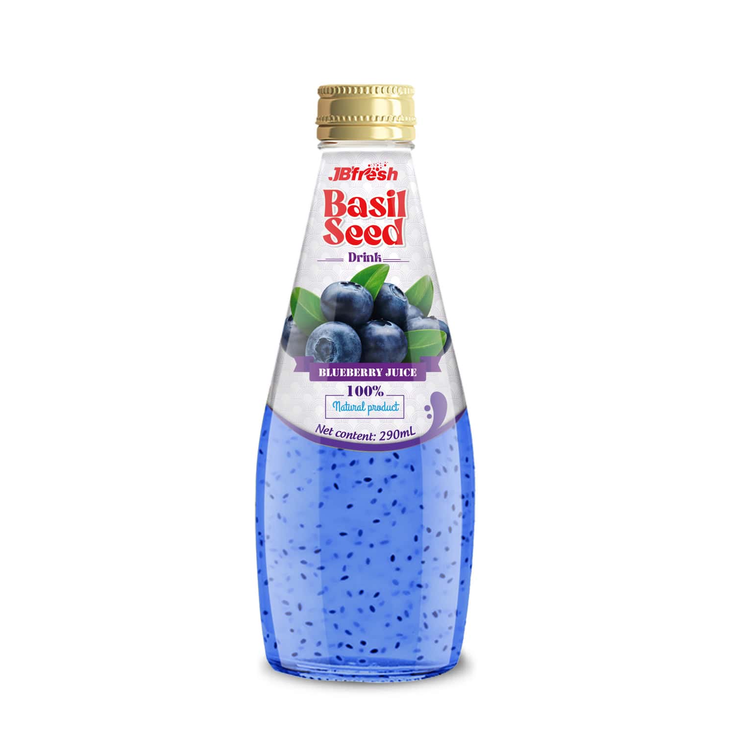 Basil Seed Drink Blueberry