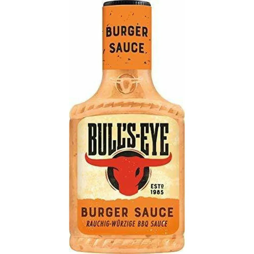 Bull's Eye Sauce Barbecue Burger