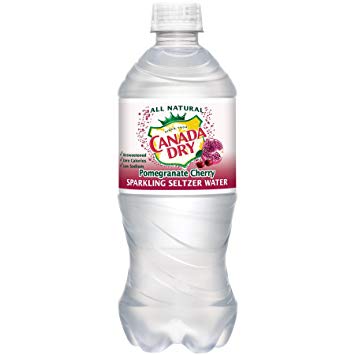Bouteille de grenade et de cerise Canada Dry