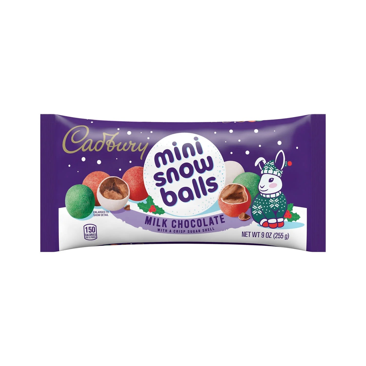 Cadbury Mini Snowballs Milk Chocolate Christmas