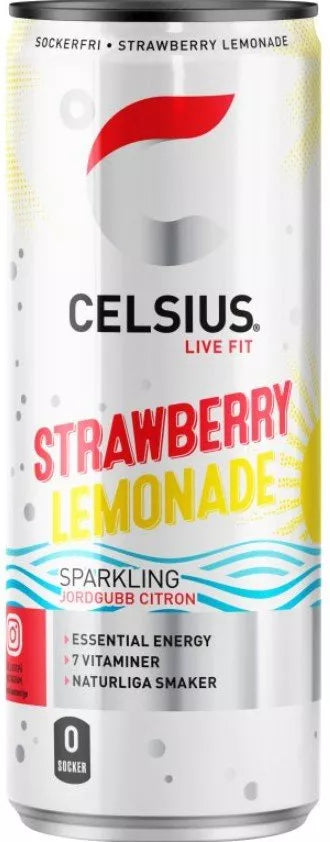 Celsius Strawberry Lemonade