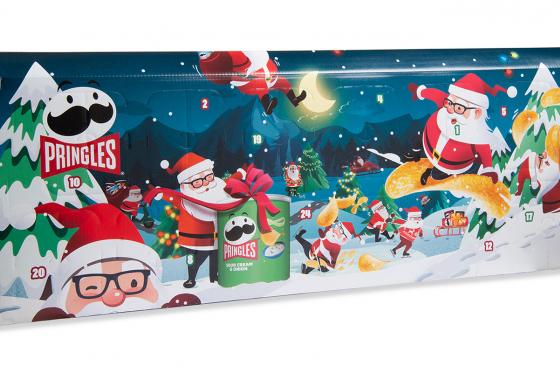 Calendrier de l’Avent Pringles