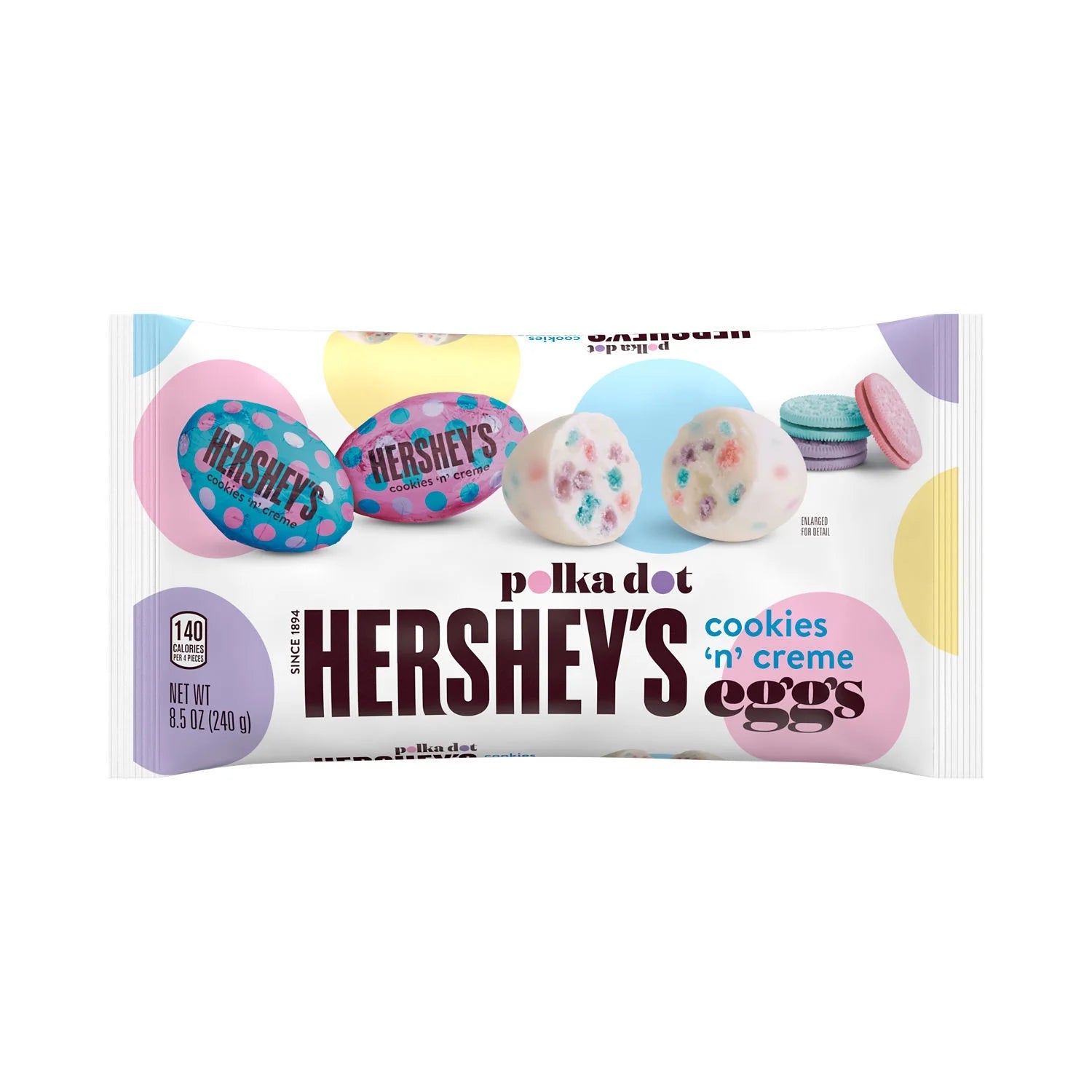 Hershey's Cookies 'n' Creme Polka Dot Eggs Easter