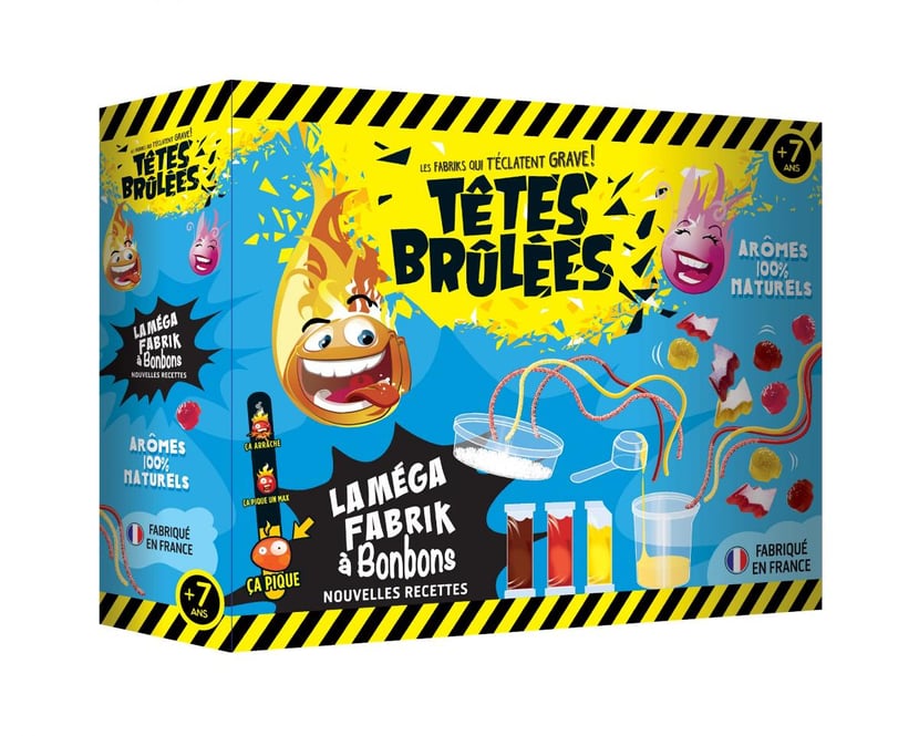 La méga fabrik à bonbons têtes brulées