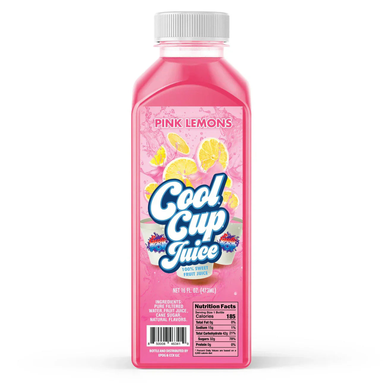 Exotic Pop X Cupcake Kitchen Pink Lemons Cool Cup Juice