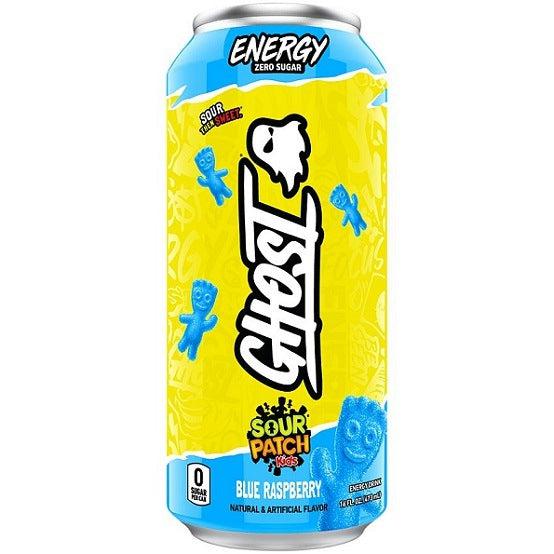 Ghost Energy X Sour Patch Kids Blue Raspberry