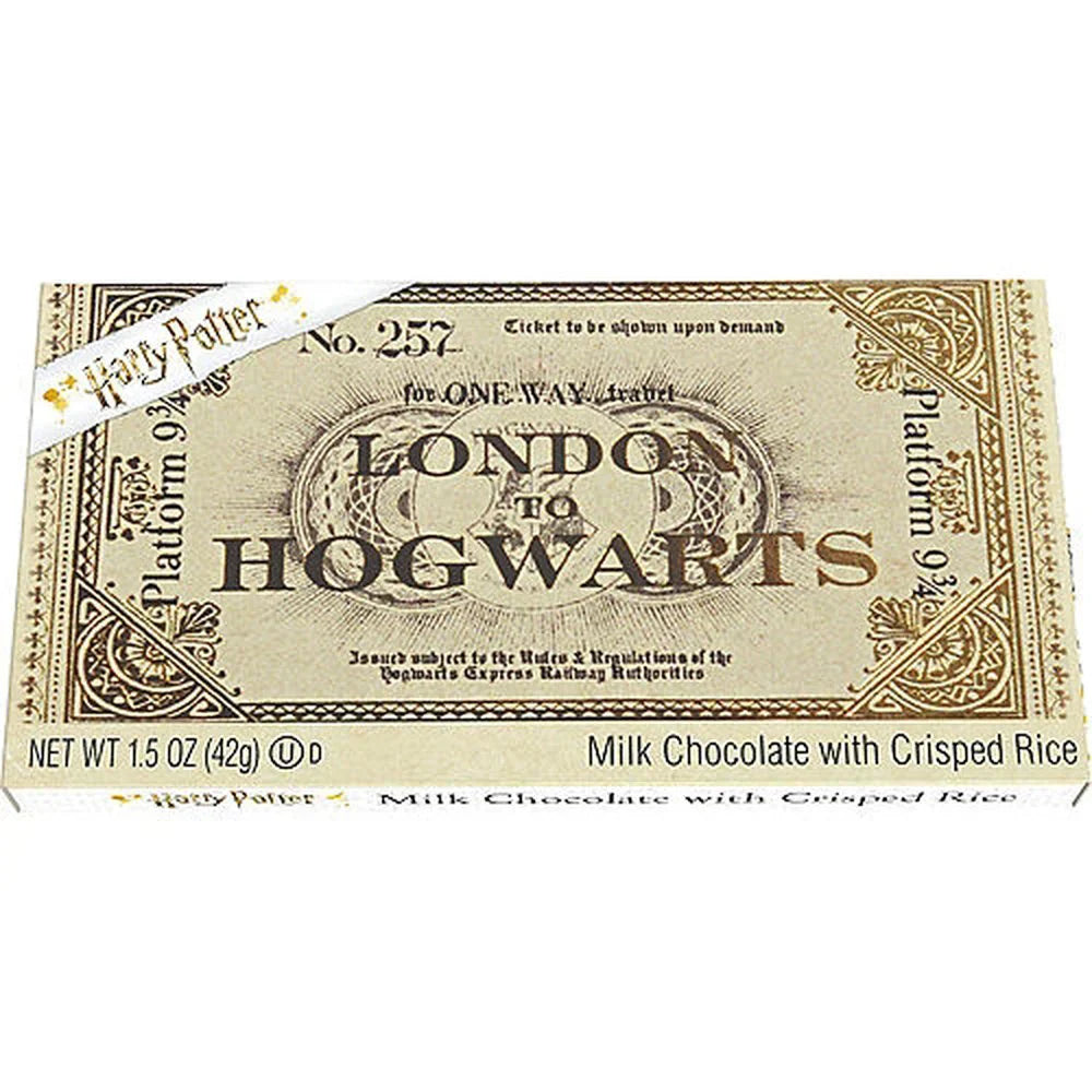 Harry Potter Ticket To Hogwarts Milk Chocolate Crisped Rice