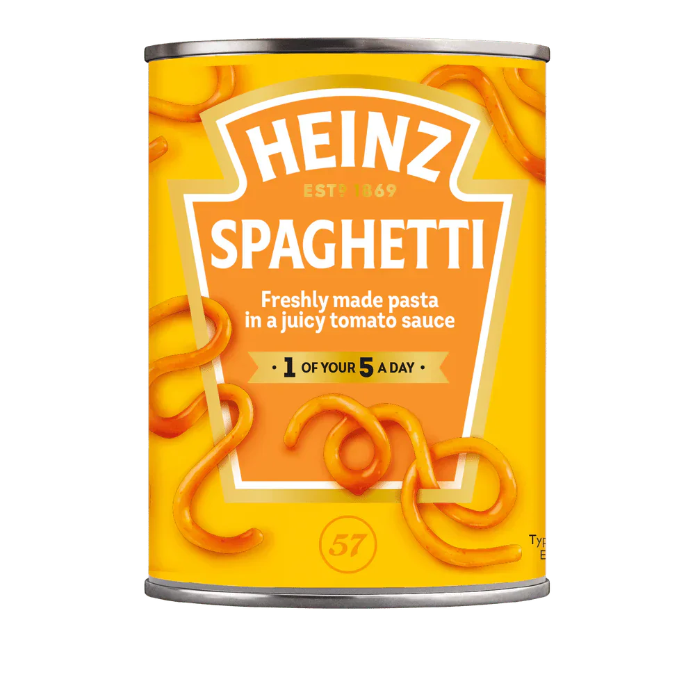 Espaguetis Heinz