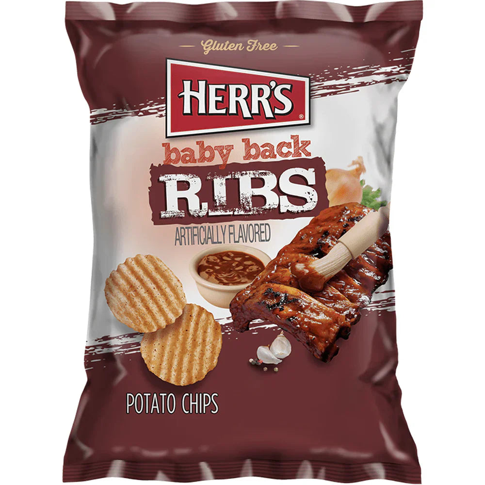 Costillas Baby Back de Herr's grandes