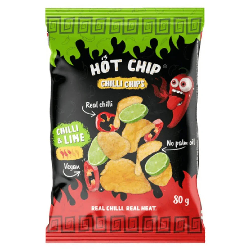 Papas fritas picantes con chile y lima