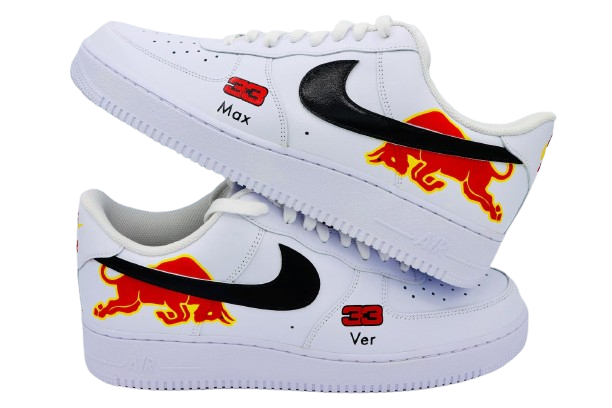 Air Force 1 AF1 Custom Red Bull