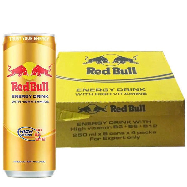 Red Bull Camboya con alto contenido de vitaminas x24