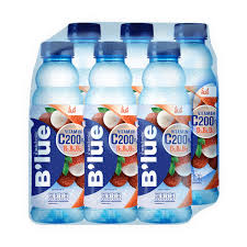 B'lue Water Vitamin VITA BOOST Lychee C200%-6X500ml.