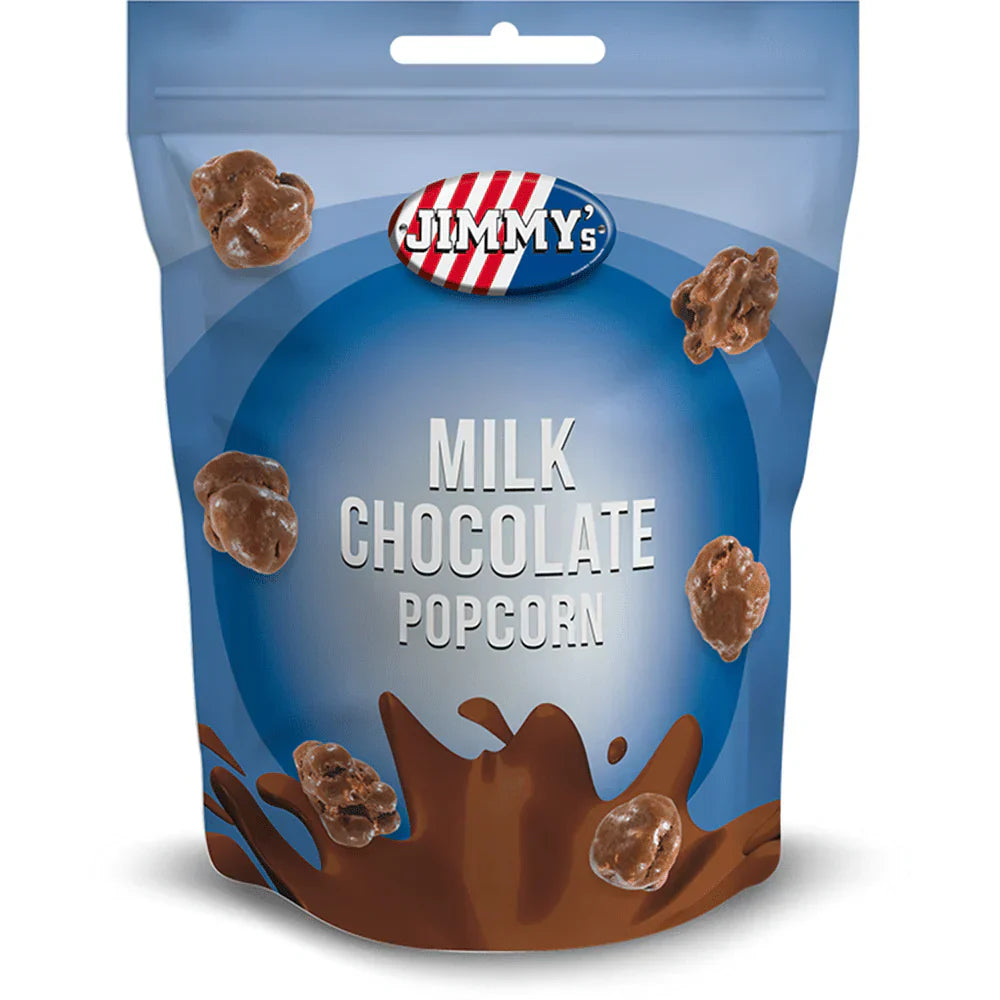 Palomitas de maíz con chocolate con leche de Jimmy