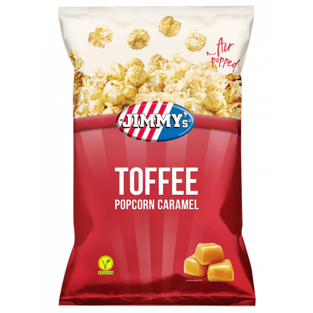 Palomitas de maíz con caramelo de Jimmy